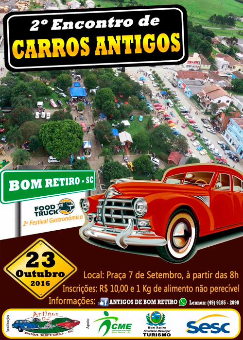 Divulgação: Clube do Carro Antigo do Brasil