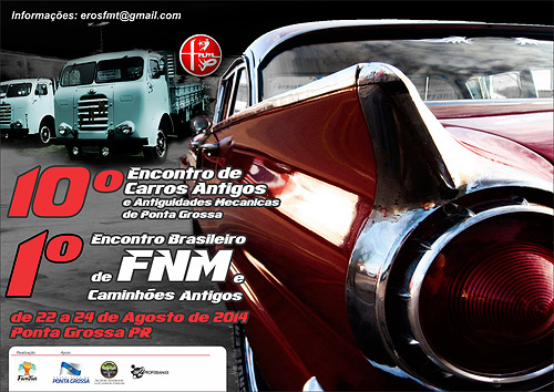 Divulgação: Clube do Carro Antigo do Brasil Divulgação: Clube do Carro Antigo do Brasil