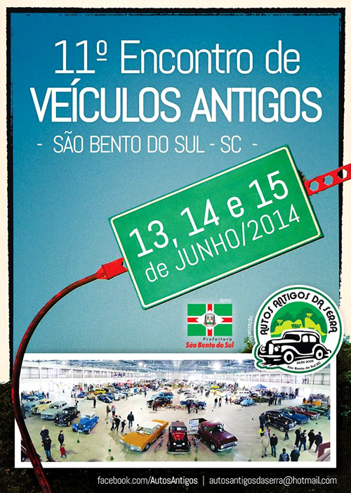 Divulgação: Clube do Carro Antigo do Brasil Divulgação: Clube do Carro Antigo do Brasil