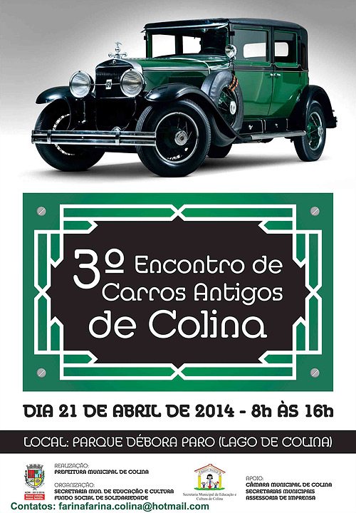 Divulgação: Clube do Carro Antigo do Brasil Divulgação: Clube do Carro Antigo do Brasil