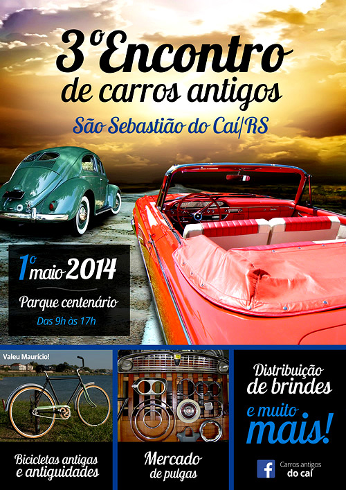 Divulgação: Clube do Carro Antigo do Brasil Divulgação: Clube do Carro Antigo do Brasil