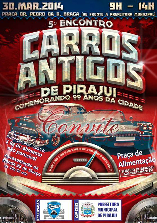 Divulgação: Clube do Carro Antigo do Brasil Divulgação: Clube do Carro Antigo do Brasil