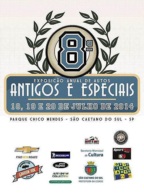 Divulgação: Clube do Carro Antigo do Brasil Divulgação: Clube do Carro Antigo do Brasil