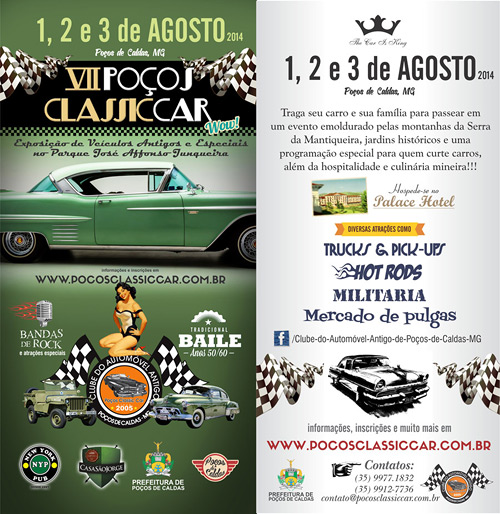 Divulgação: Clube do Carro Antigo do Brasil Divulgação: Clube do Carro Antigo do Brasil