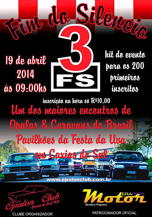 Divulgação: Clube do Carro Antigo do Brasil Divulgação: Clube do Carro Antigo do Brasil