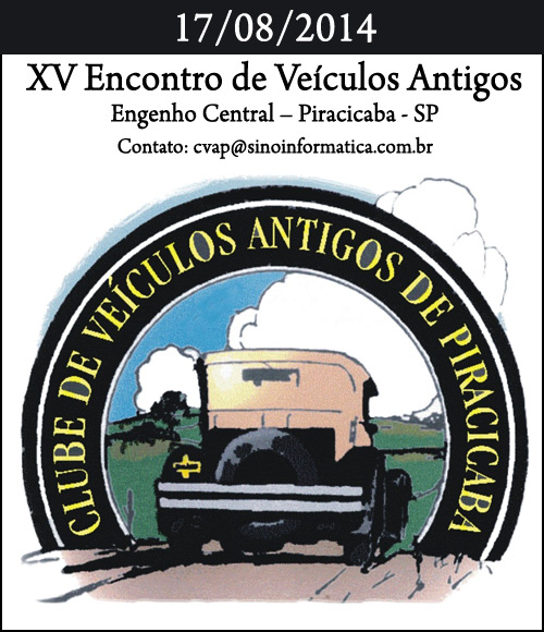 Divulgação: Clube do Carro Antigo do Brasil Divulgação: Clube do Carro Antigo do Brasil