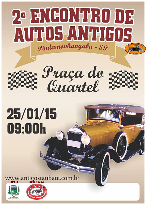 Divulgação: Clube do Carro Antigo do Brasil Divulgação: Clube do Carro Antigo do Brasil