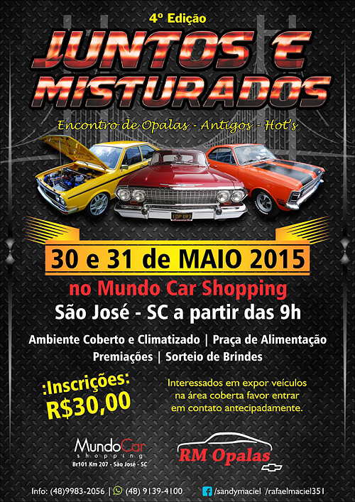 Divulgação: Clube do Carro Antigo do Brasil Divulgação: Clube do Carro Antigo do Brasil