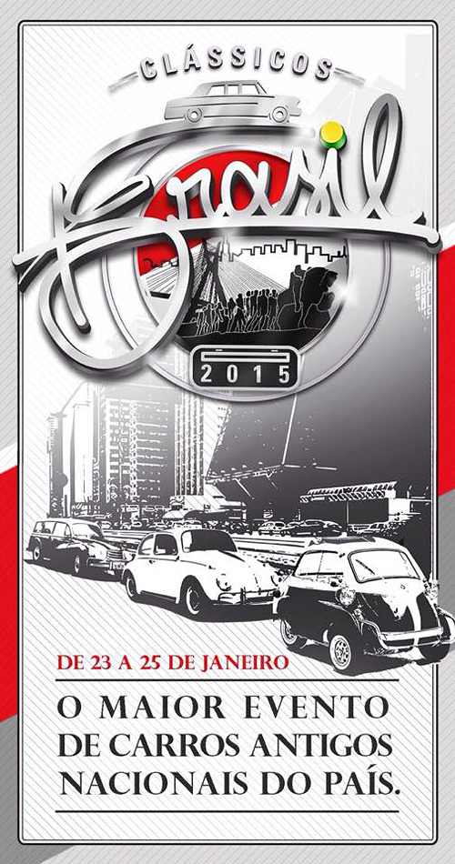 Divulgação: Clube do Carro Antigo do Brasil Divulgação: Clube do Carro Antigo do Brasil