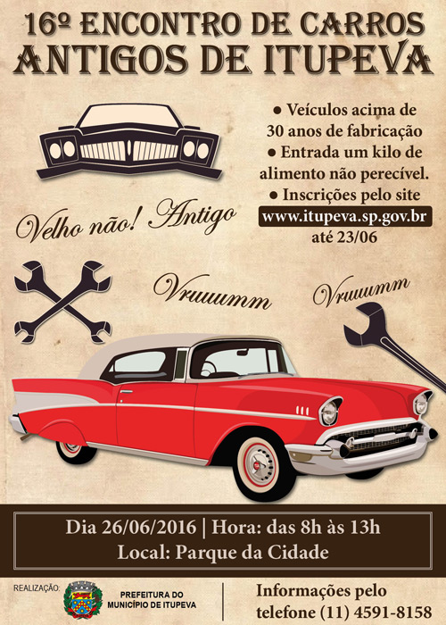 Divulgação: Clube do Carro Antigo do Brasil