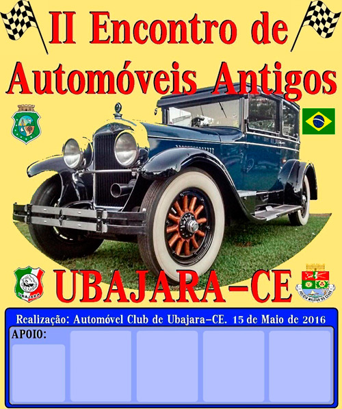 Divulgação: Clube do Carro Antigo do Brasil