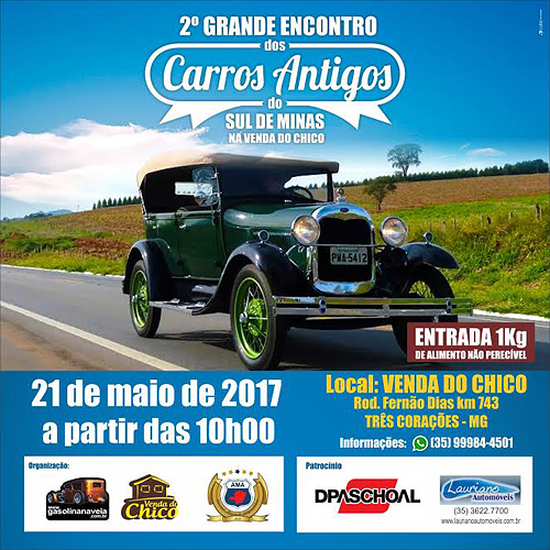 Divulgação: Clube do Carro Antigo do Brasil