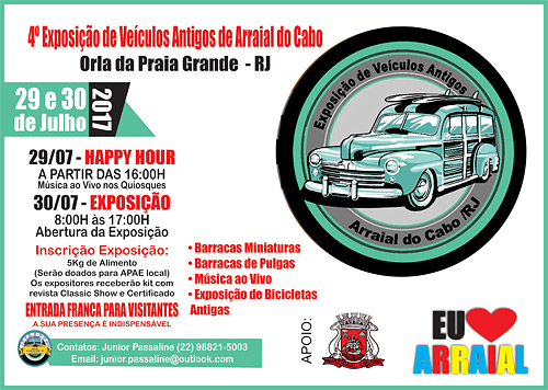 Divulgação: Clube do Carro Antigo do Brasil