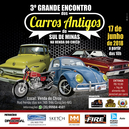 Eventos Carro Antigo - Consulte disponibilidade e preços